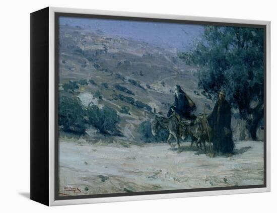 Flight into Egypt, 1899-Henry Ossawa Tanner-Framed Premier Image Canvas