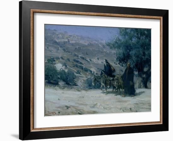 Flight into Egypt, 1899-Henry Ossawa Tanner-Framed Giclee Print