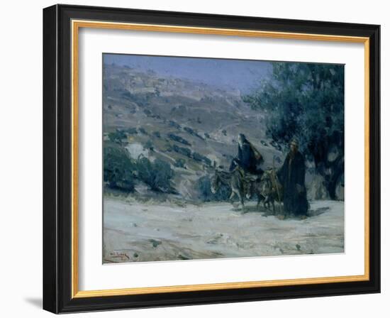 Flight into Egypt, 1899-Henry Ossawa Tanner-Framed Giclee Print