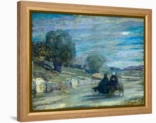 Flight into Egypt, 1921 (Oil on Panel)-Henry Ossawa Tanner-Framed Premier Image Canvas