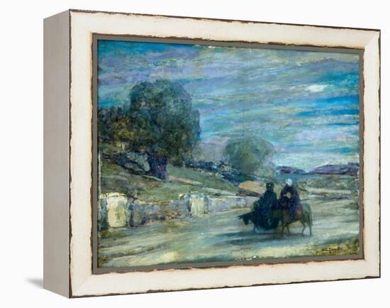 Flight into Egypt, 1921 (Oil on Panel)-Henry Ossawa Tanner-Framed Premier Image Canvas