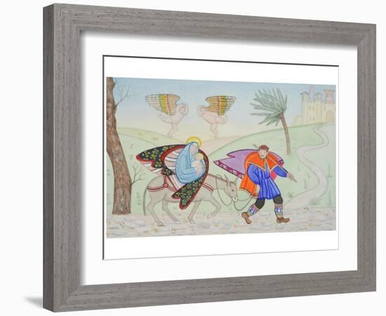 Flight into Egypt, 2005-Gillian Lawson-Framed Giclee Print