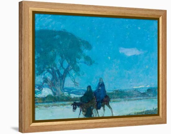 Flight into Egypt, C.1907-12 (Oil on Canvas)-Henry Ossawa Tanner-Framed Premier Image Canvas