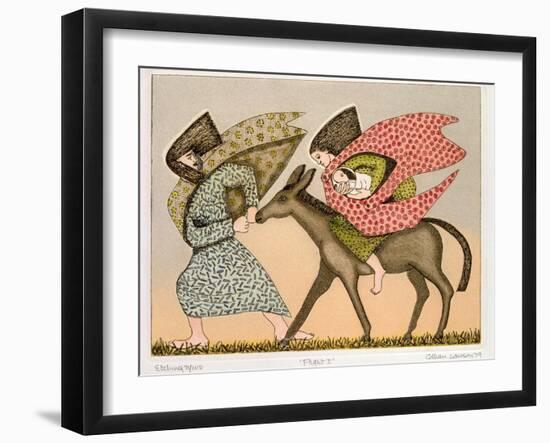 Flight into Egypt I, 1979-Gillian Lawson-Framed Giclee Print