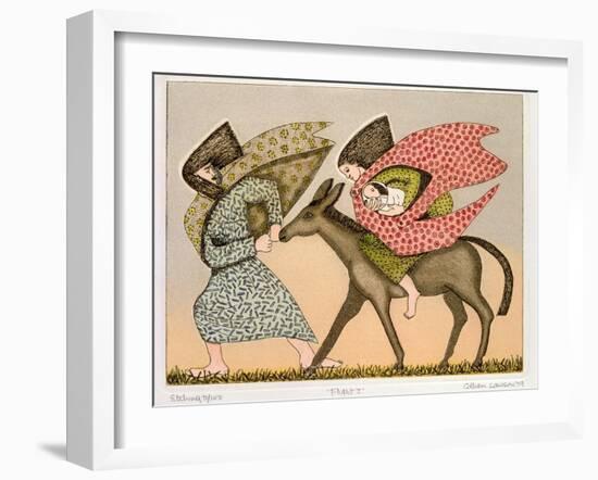 Flight into Egypt I, 1979-Gillian Lawson-Framed Giclee Print