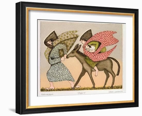 Flight into Egypt I, 1979-Gillian Lawson-Framed Giclee Print