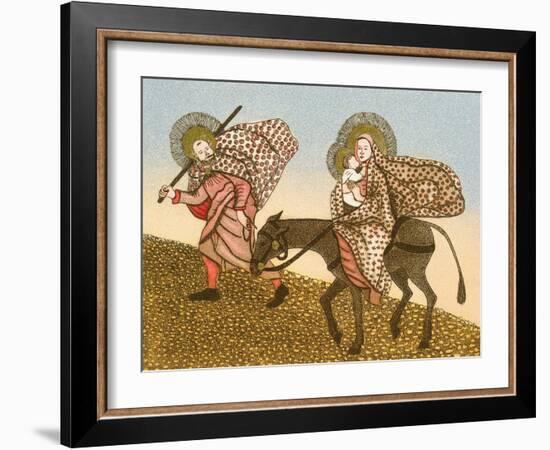 Flight into Egypt II-Gillian Lawson-Framed Giclee Print