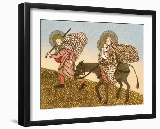 Flight into Egypt II-Gillian Lawson-Framed Giclee Print