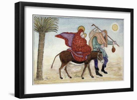 Flight into Egypt III-Gillian Lawson-Framed Giclee Print