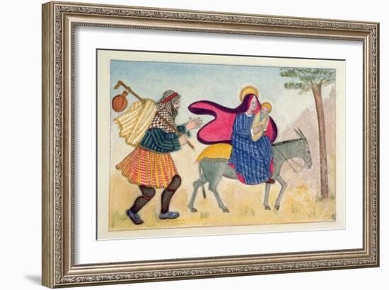 Flight into Egypt IV-Gillian Lawson-Framed Giclee Print