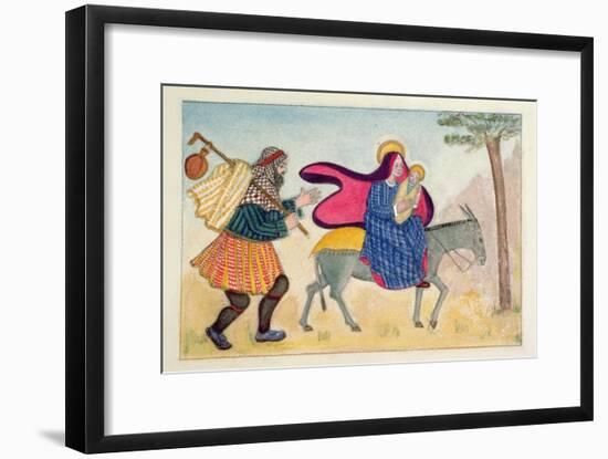 Flight into Egypt IV-Gillian Lawson-Framed Giclee Print