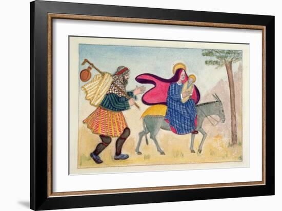 Flight into Egypt IV-Gillian Lawson-Framed Giclee Print