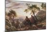 Flight Into Egypt-James Thomas Linnell-Mounted Giclee Print