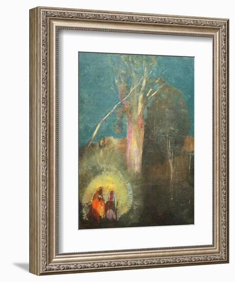 Flight into Egypt-Odilon Redon-Framed Giclee Print