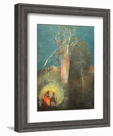 Flight into Egypt-Odilon Redon-Framed Giclee Print