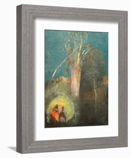 Flight into Egypt-Odilon Redon-Framed Giclee Print