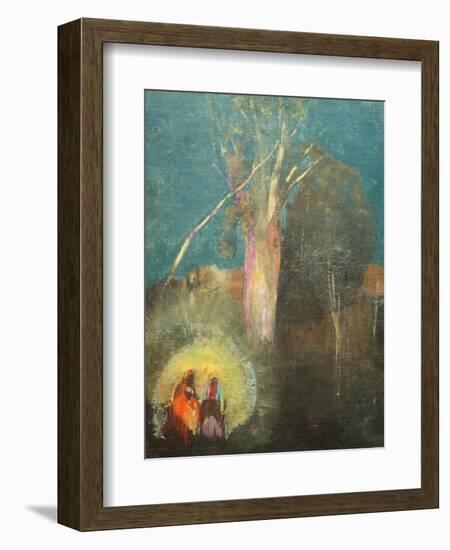 Flight into Egypt-Odilon Redon-Framed Giclee Print