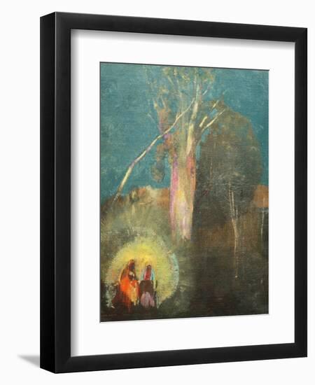 Flight into Egypt-Odilon Redon-Framed Giclee Print