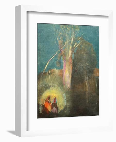 Flight into Egypt-Odilon Redon-Framed Giclee Print