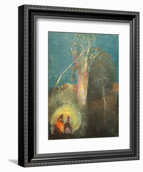 Flight into Egypt-Odilon Redon-Framed Giclee Print