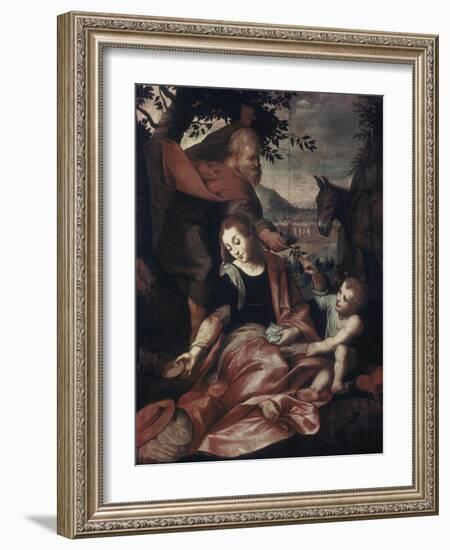 Flight Into Egypt-Federico Barocci-Framed Giclee Print