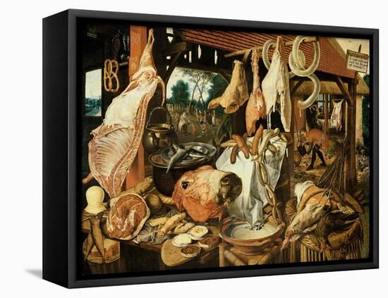 Flight Into Egypt-Pieter Aertsen-Framed Premier Image Canvas