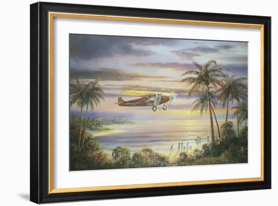 Flight into History-John Bradley-Framed Giclee Print