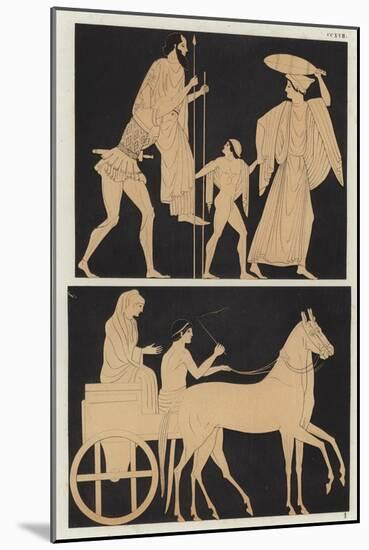 Flight of Aeneas-null-Mounted Giclee Print