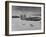 Flight of American B-25 Mitchell Bombers Enroute to a Bombing Mission over the Port of Madang-Myron Davis-Framed Photographic Print