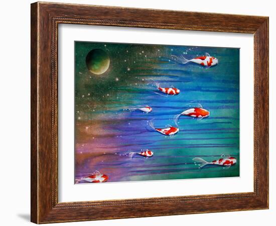 Flight Of The Eventide-Cindy Thornton-Framed Art Print