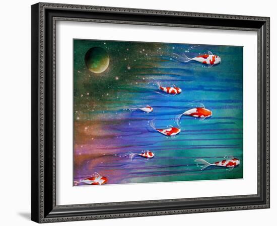 Flight Of The Eventide-Cindy Thornton-Framed Art Print