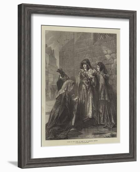 Flight of the Queen of James Ii, in the Crystal Palace Art-Gallery-Alexander Johnston-Framed Premium Giclee Print