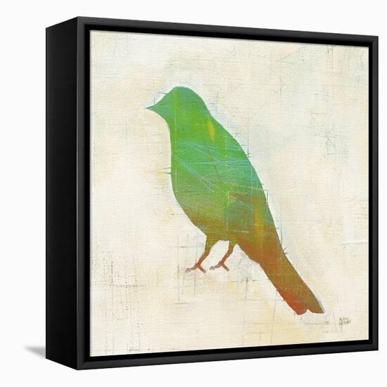 Flight Patterns Bird II-Melissa Averinos-Framed Stretched Canvas