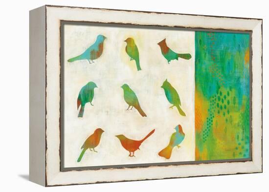 Flight Patterns I Crop-Melissa Averinos-Framed Stretched Canvas