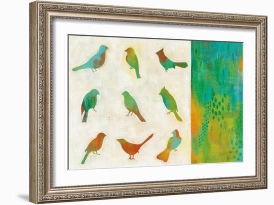 Flight Patterns I Crop-Melissa Averinos-Framed Art Print