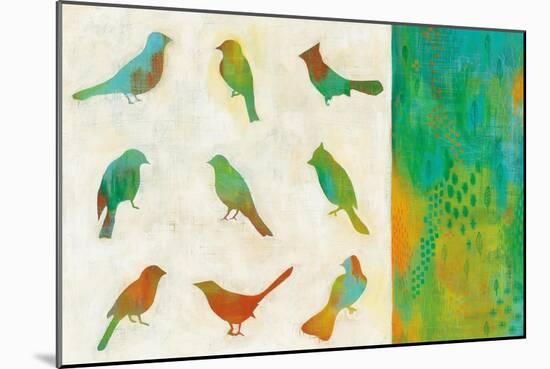 Flight Patterns I Crop-Melissa Averinos-Mounted Art Print