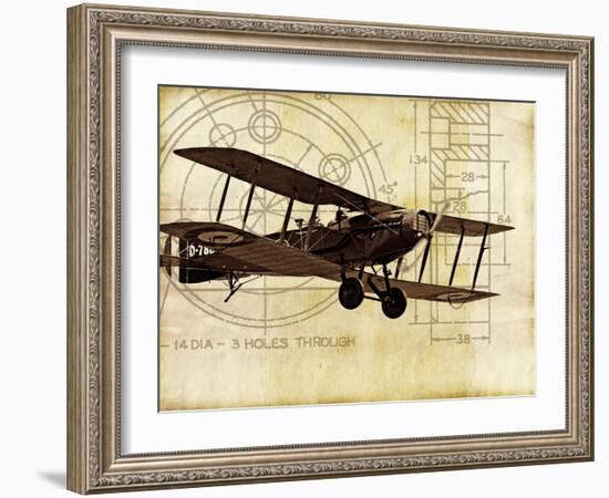 Flight Plans I-Michael Marcon-Framed Art Print