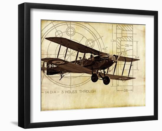 Flight Plans I-Michael Marcon-Framed Art Print