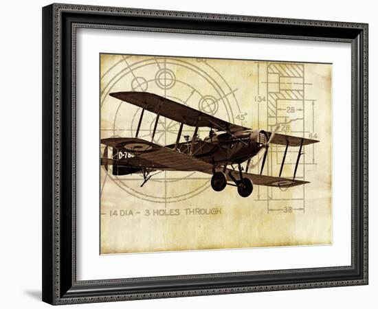 Flight Plans I-Michael Marcon-Framed Art Print