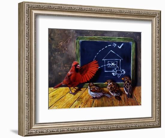 Flight School-Lucia Heffernan-Framed Art Print