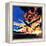 Flight Through an Inferno-Wilf Hardy-Framed Premier Image Canvas