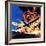 Flight Through an Inferno-Wilf Hardy-Framed Giclee Print