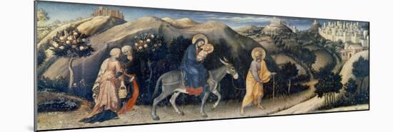 Flight to Egypt-Gentile da Fabriano-Mounted Giclee Print