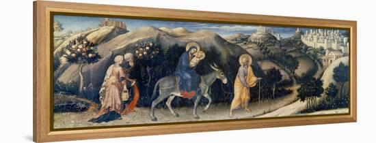 Flight to Egypt-Gentile da Fabriano-Framed Premier Image Canvas