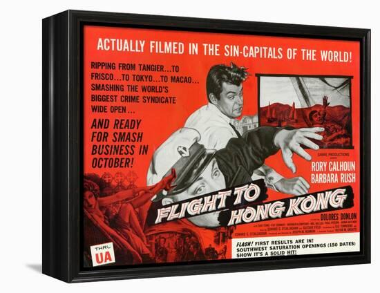 Flight to Hong Kong, 1956-null-Framed Stretched Canvas