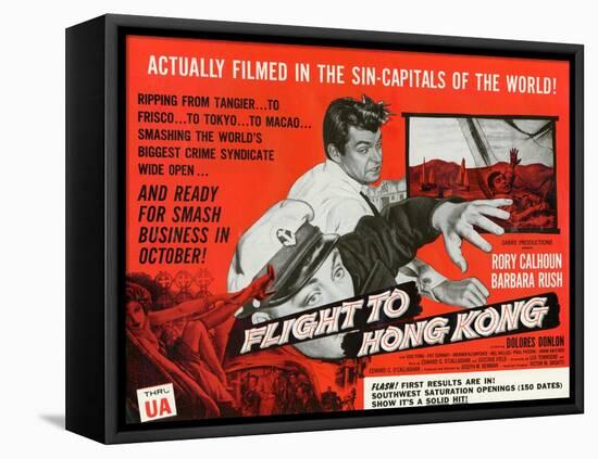 Flight to Hong Kong, 1956-null-Framed Stretched Canvas