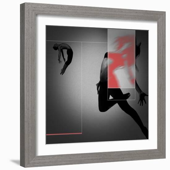 Flight-NaxArt-Framed Art Print