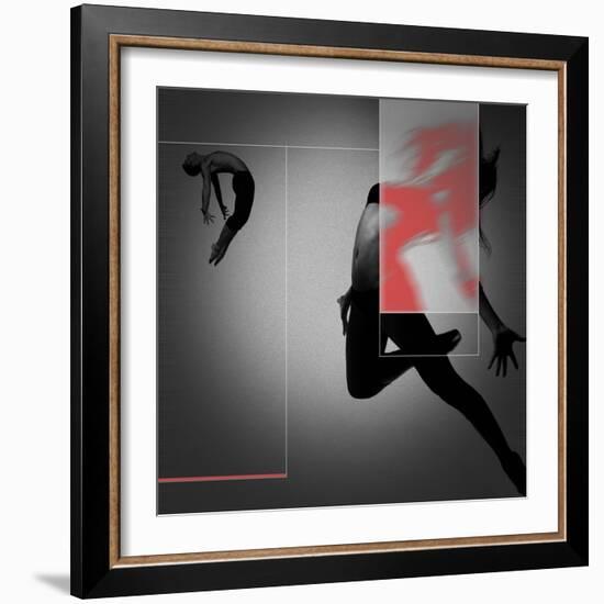 Flight-NaxArt-Framed Art Print