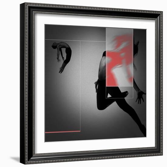 Flight-NaxArt-Framed Art Print