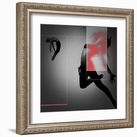 Flight-NaxArt-Framed Art Print